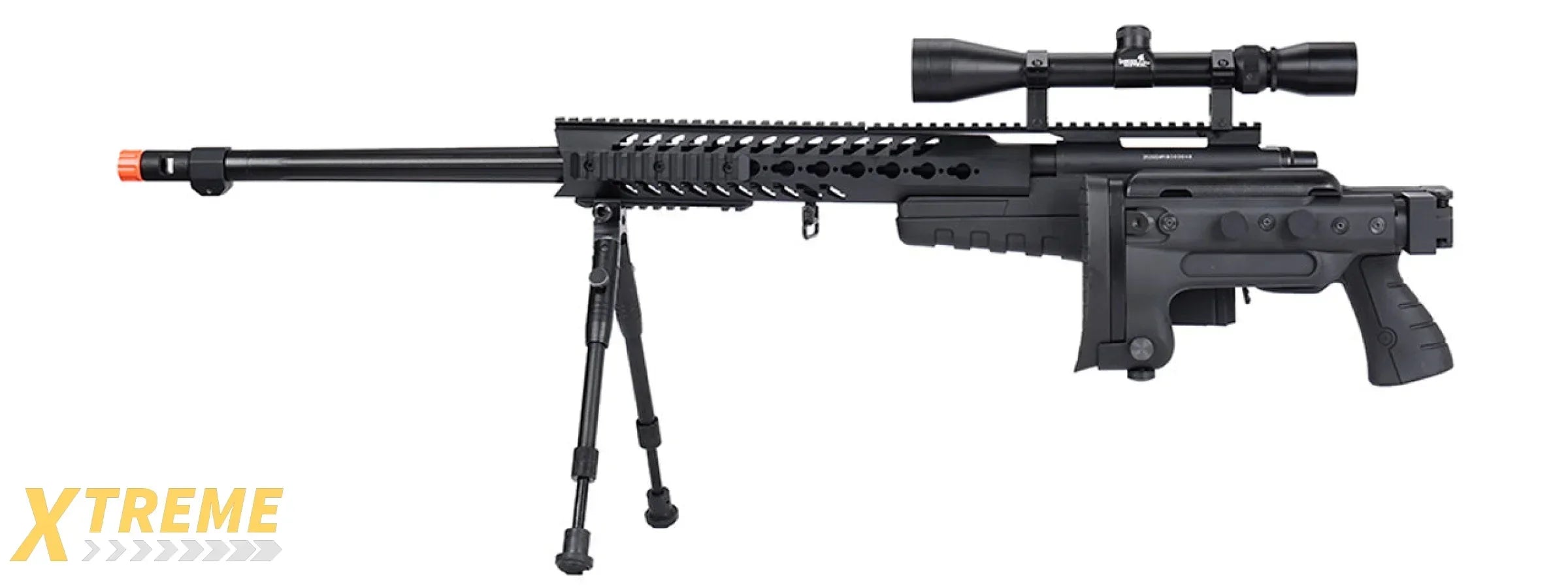 WellFire MB4418-3 Bolt Action Airsoft Sniper Rifle Tactical Long-Range Training