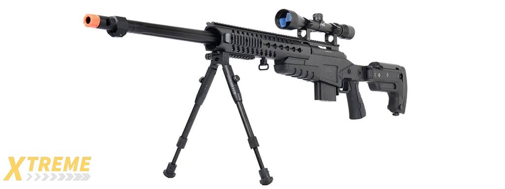 WellFire MB4418-3 Bolt Action Airsoft Sniper Rifle Tactical Long-Range Training