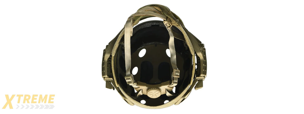 WOSPORT G4 SYSTEM NYLON BUMP HELMET MASK W/ GOGGLES - MAD