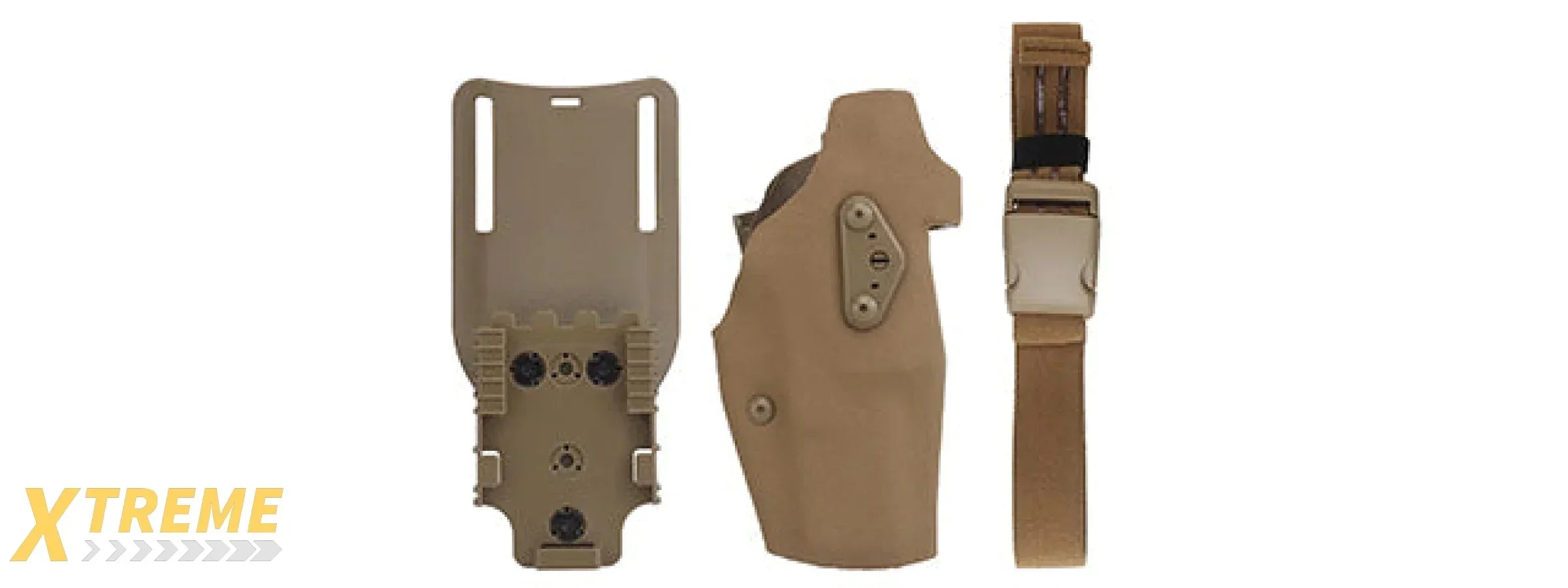 WST G17 Hard Shell Holster Durable Tactical Retention Pistol Holster for Glock 17