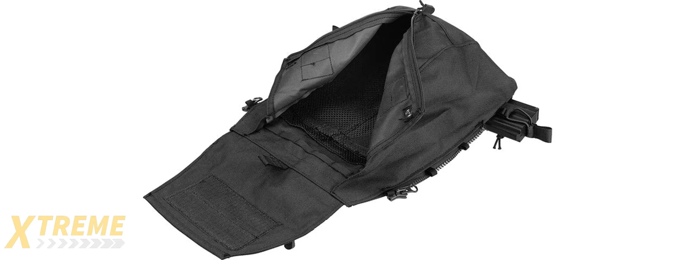 WST Tactical Vest 2.0 Accessory Backpack Attachment I, Black