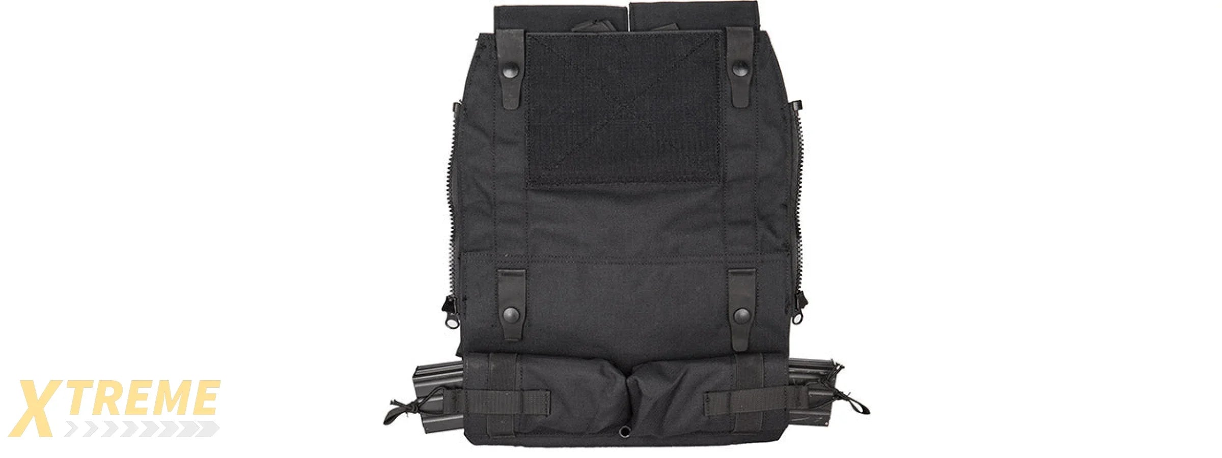 WST Tactical Vest 2.0 Accessory Pouches Backpack Attachment II (Black)