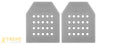 WST Vented Plate Lining for Plate Carrier (Gray)