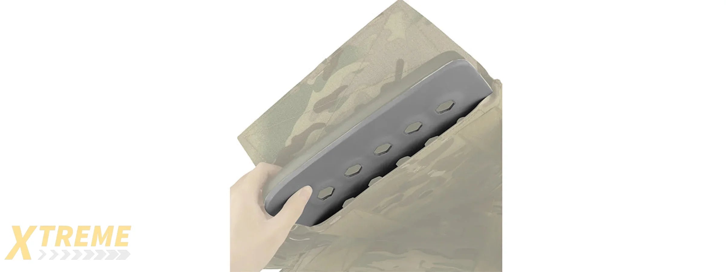 WST Vented Plate Lining for Plate Carrier (Gray)
