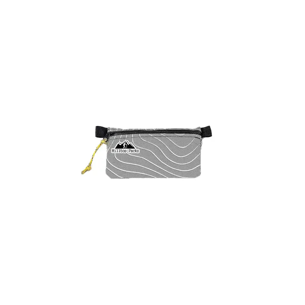 Zipper Pouches TOPO Patterns Ultralight D50T fabric