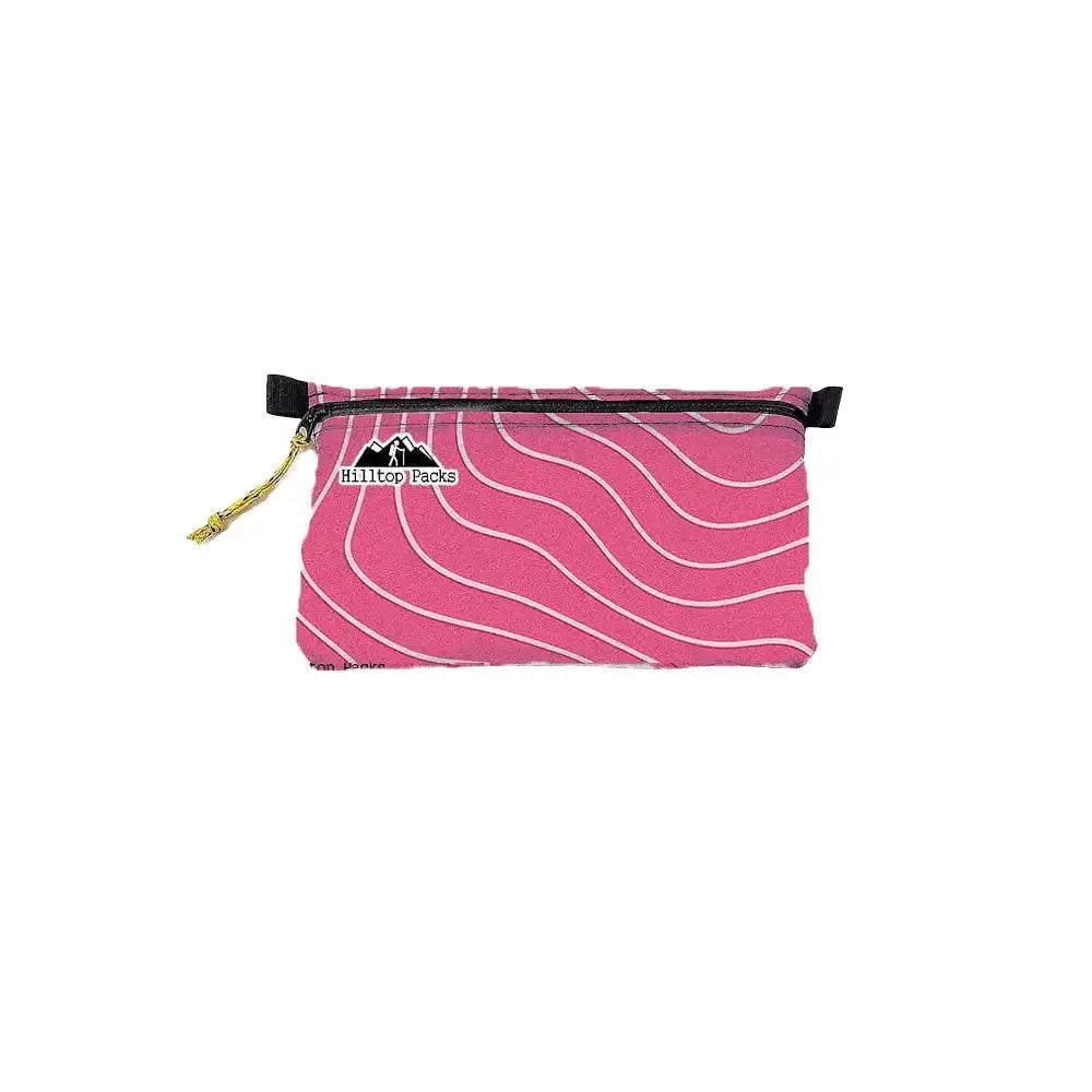 Zipper Pouches TOPO Patterns Ultralight D50T fabric